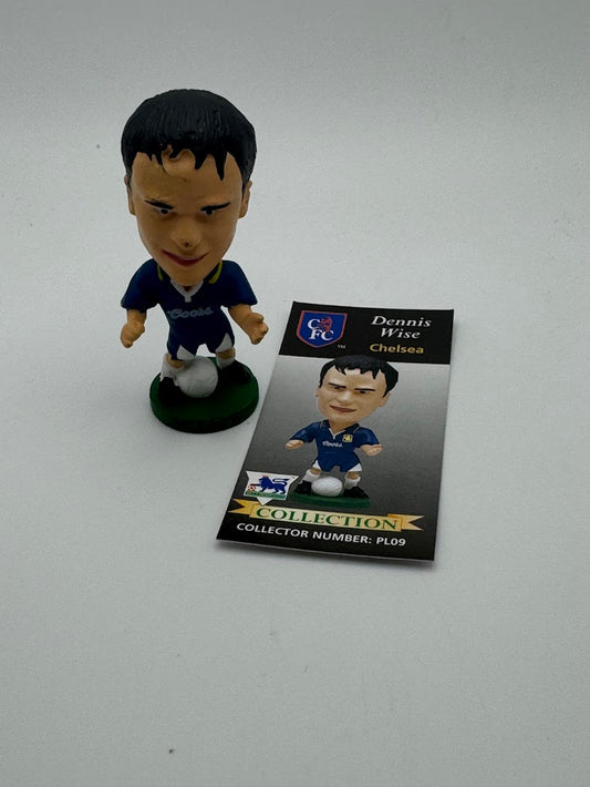 Dennis Wise - Chelsea Corinthian Headliner Figure - Loose + Card - PL09