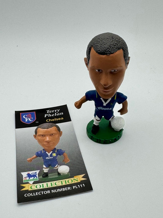 Terry Phelan - Chelsea Corinthian Headliner Figure - Loose + Card - PL111