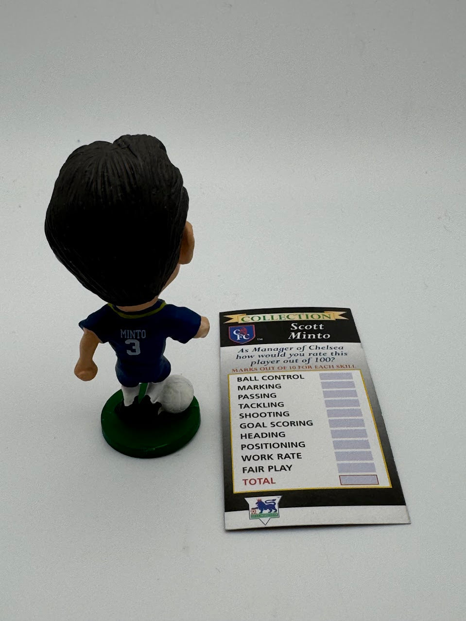 Scott Minto - Chelsea Corinthian Headliner Figure - Loose + Card - PL189