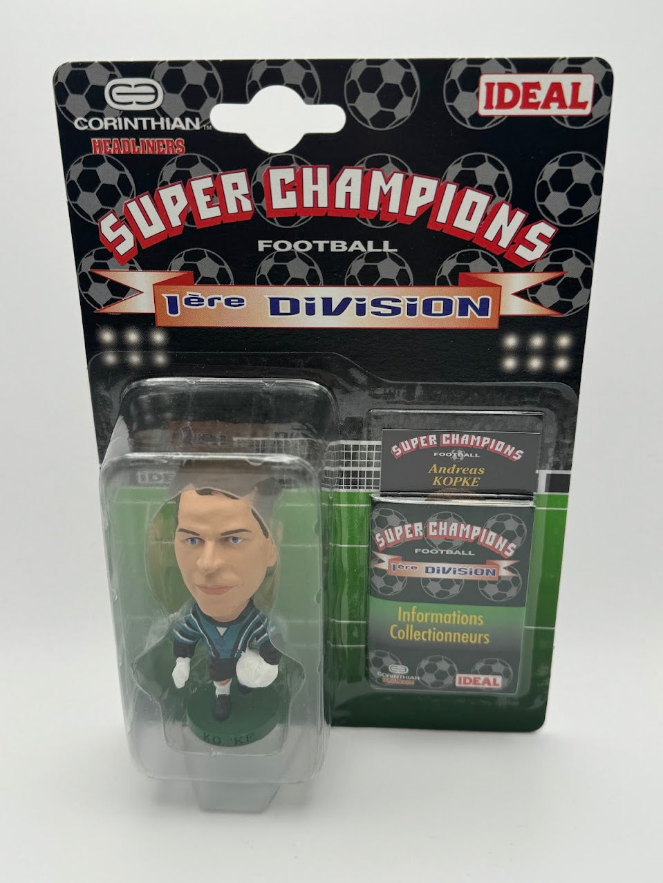 Andreas Kopke - Corinthian Football Figure - Marseille - FRA036 - Collectible