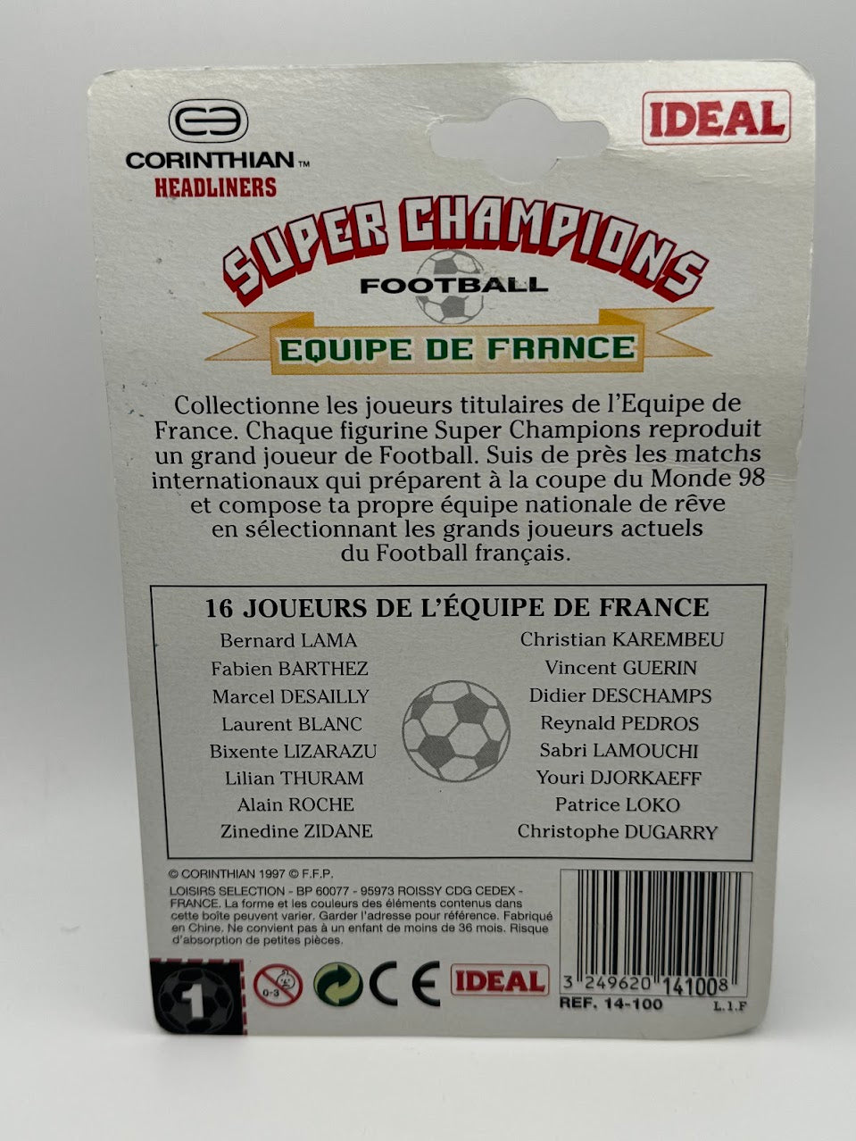 Patrice Loko - Corinthian Football Figure - France - FRA015 - Collectible