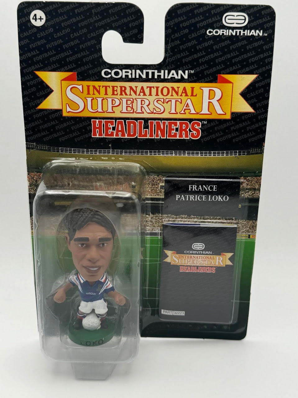 Patrice Loko - Corinthian Football Figure - France - FRA015