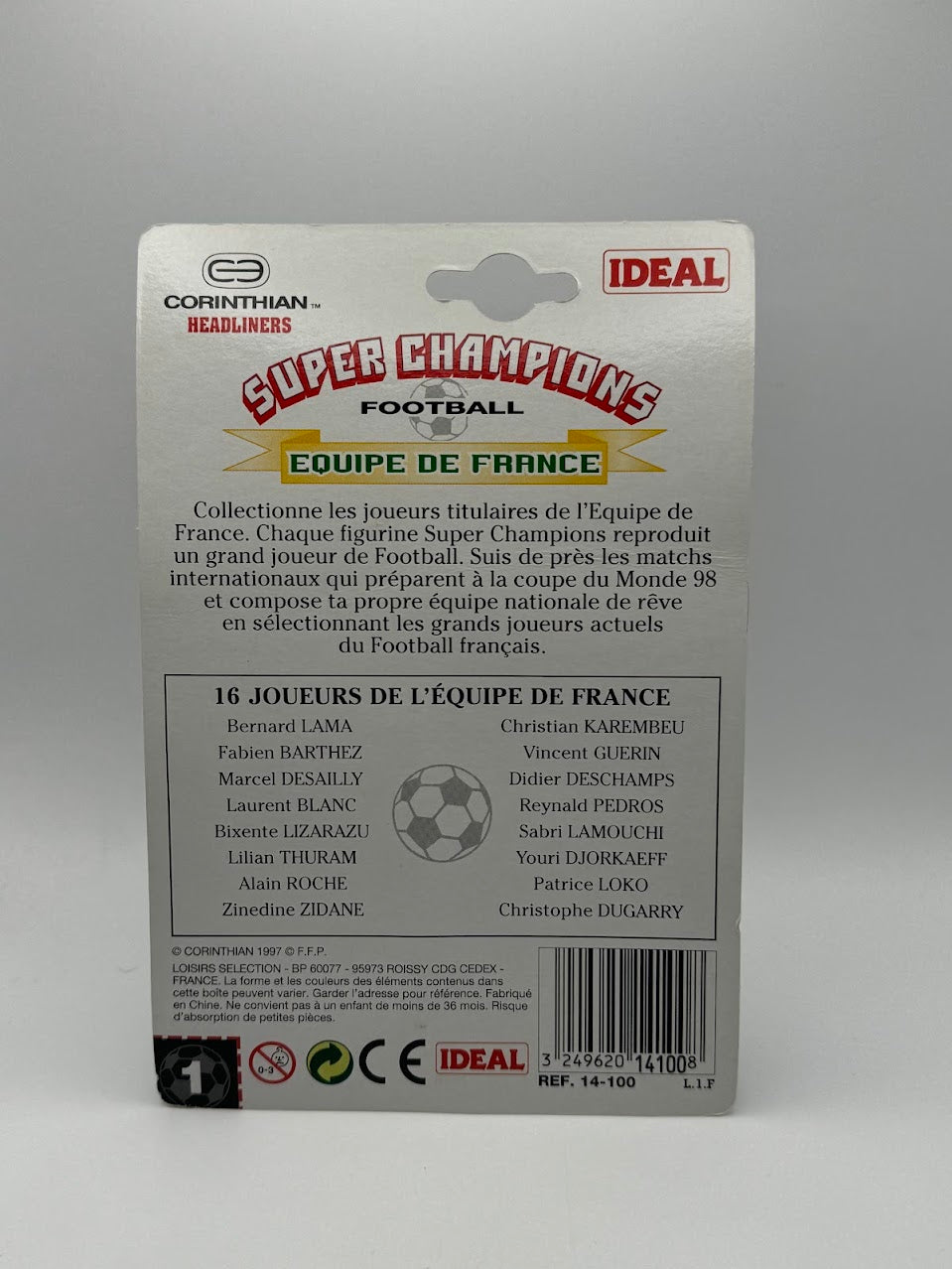 Vincent Guerin - Corinthian Football Figure - France - FRA010