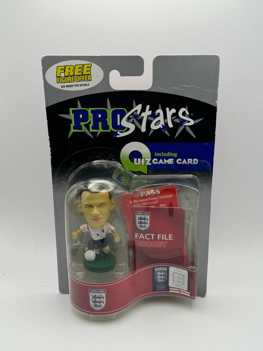 Wayne Rooney - Corinthian ProStars Football Figure - England - PR120 - Collectible - Quiz Game