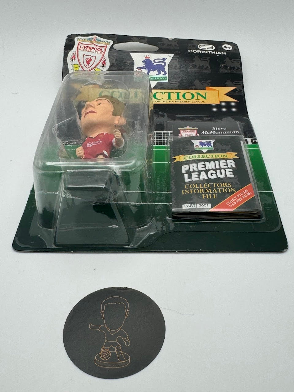 Steve McManaman Corinthian Football Figure - Liverpool FC - Collectible - PL366 B