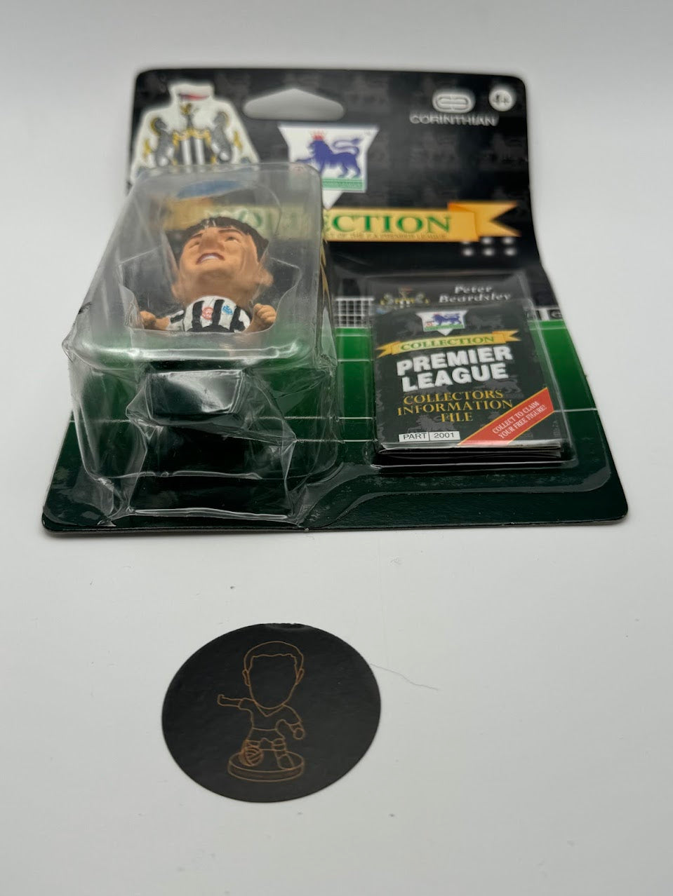 PETER BEARDSLEY - CORINTHIAN HEADLINERS BLISTER - NEWCASTLE UNITED - PL127