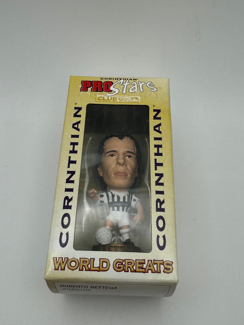 Roberto Bettega - Corinthian Football Figure - Juventus - ProStars Club Gold World Greats - CG227 - Collectible