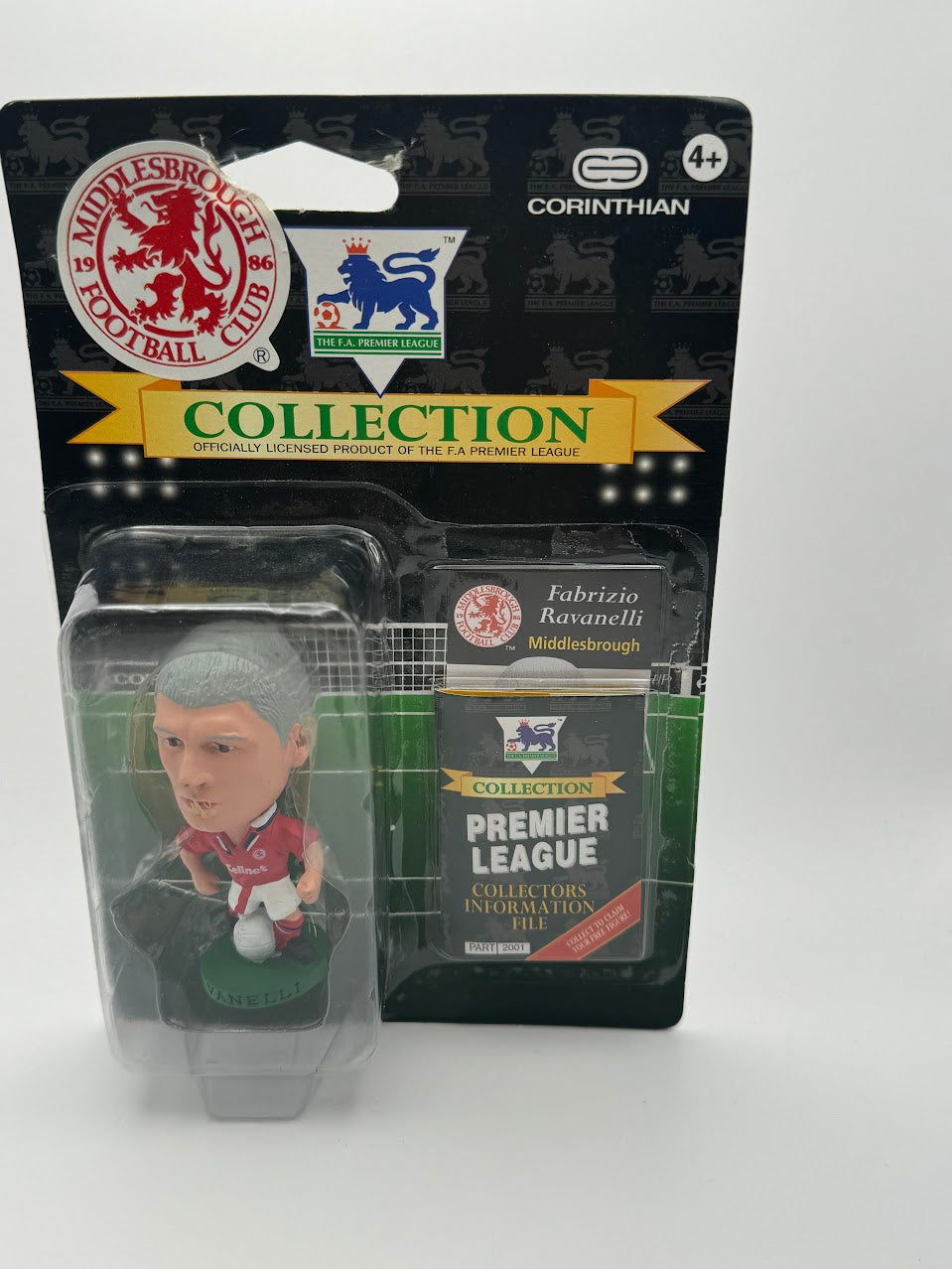 FABRIZIO RAVANELLI Corinthian Football Figure - MIDDLESBROUGH - PL295