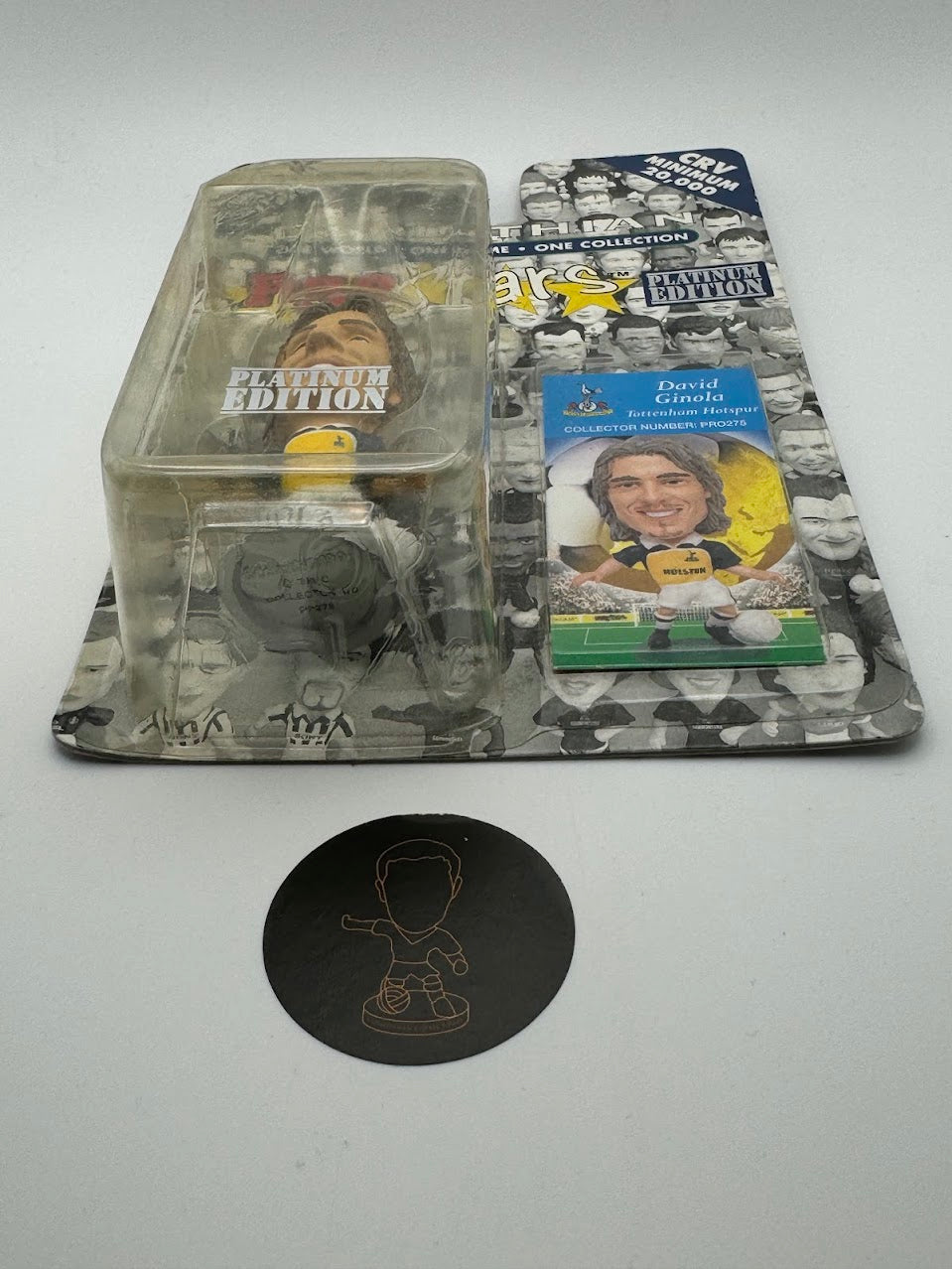 David Ginola - Corinthian ProStars Series 5 - Tottenham Hotspur -  PRO275 - Platinum