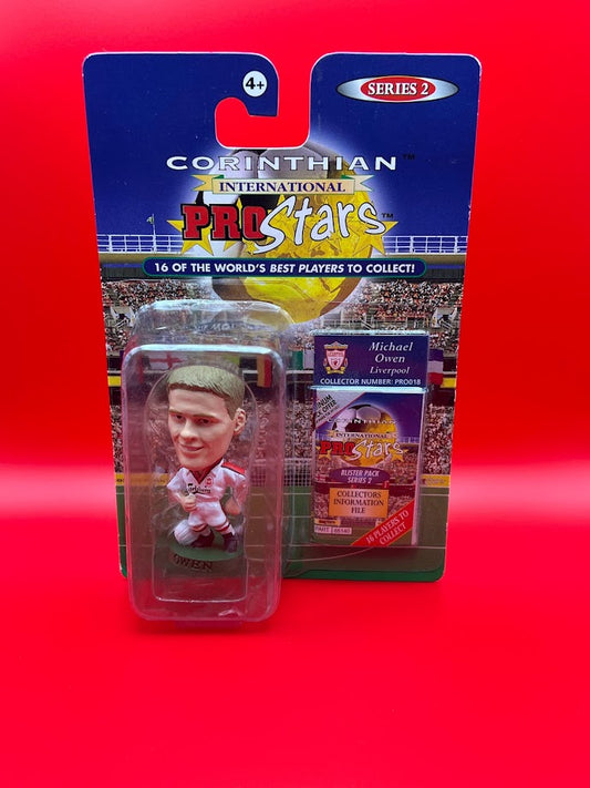 Michael Owen Corinthian ProStars Series 2 Football Figure - Liverpool - PRO018 - 1999 - Collectible