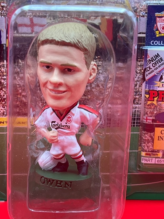 Michael Owen Corinthian ProStars Series 2 Football Figure - Liverpool - PRO018 - 1999 - Collectible