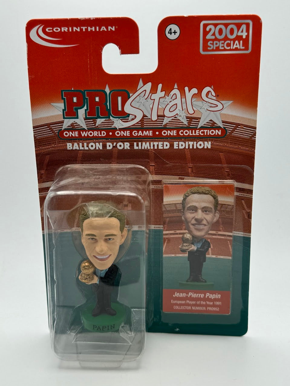 Jean-Pierre Papin - Corinthian Prostars Figure - Ballon D'Or Limited Edition - PRO952