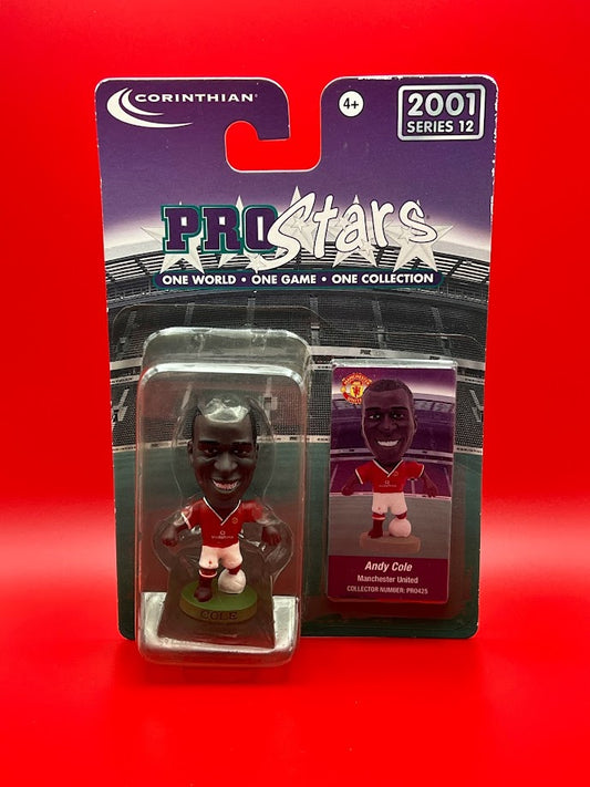 Andy Cole Corinthian Football Figure - Manchester United - PRO425 - Collectible