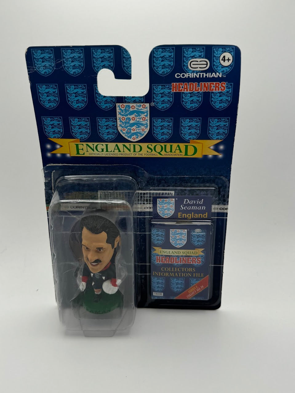 David Seaman - CORINTHIAN HEADLINERS BLISTER - England - E12 B