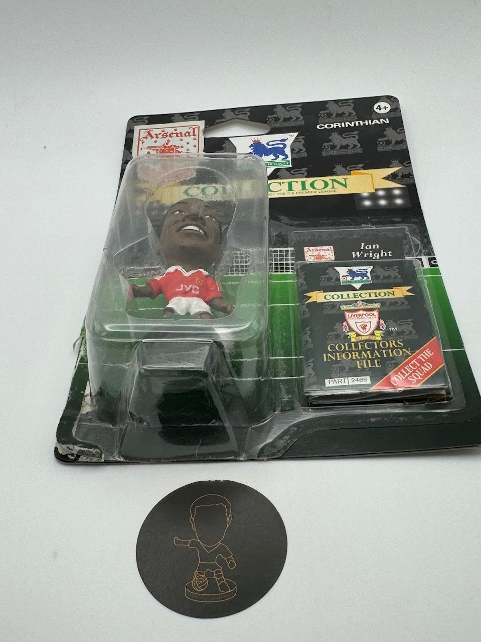 Ian Wright - CORINTHIAN HEADLINERS BLISTER - Arsenal - PL42