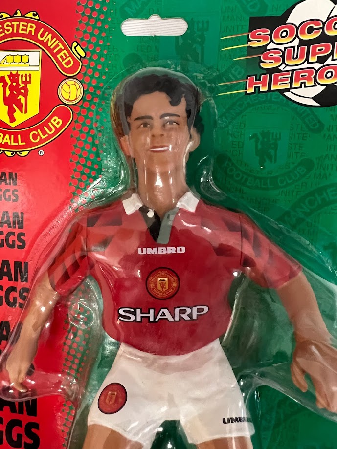 RYAN GIGGS FOOTBALL Figure Toy (1996/VIVID IMAGINATIONS/FC) - Manchester United