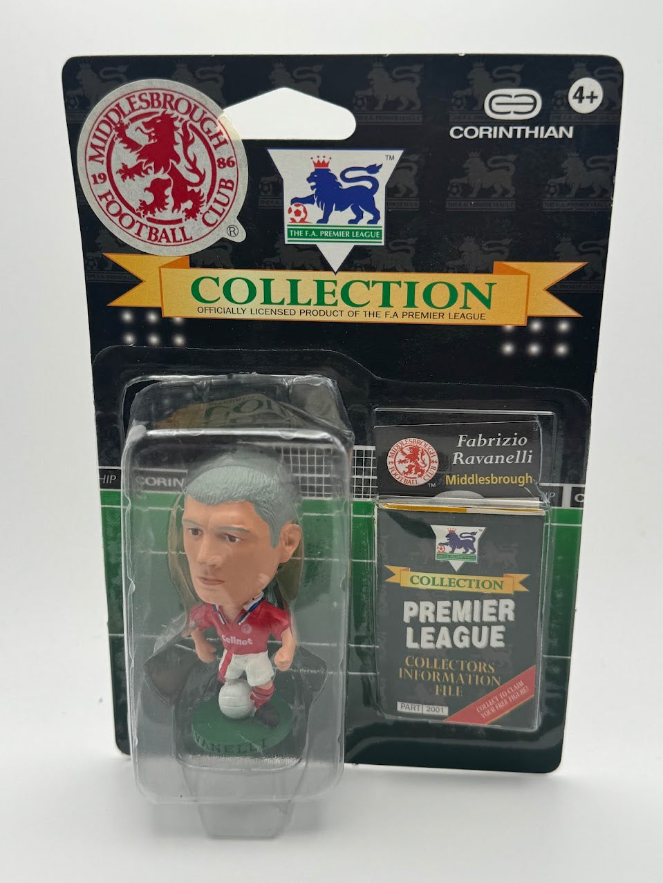 FABRIZIO RAVANELLI Corinthian Football Figure - MIDDLESBROUGH - PL295