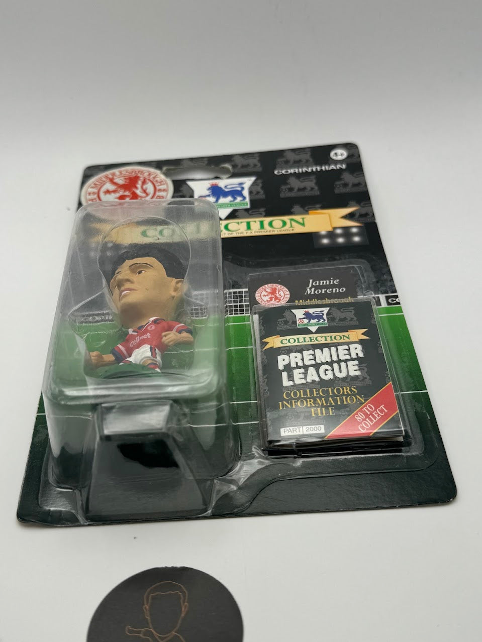 Jamie Moreno - Corinthian Football Figure - MIDDLESBROUGH - PL75