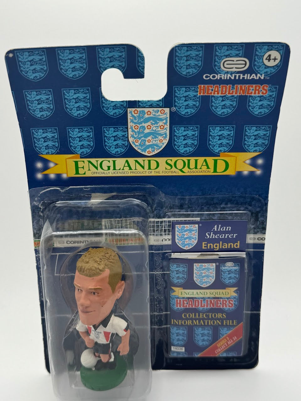 Alan Shearer - Corinthian Football Figure - England Squad Headliners - E04 C