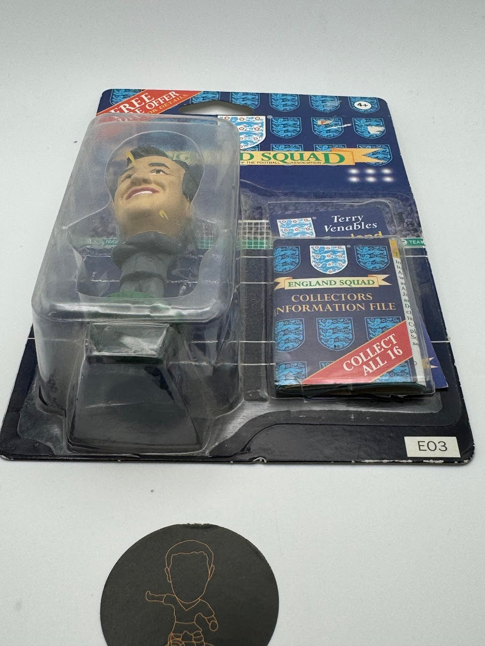 Terry Venables - CORINTHIAN HEADLINERS BLISTER - England - E17