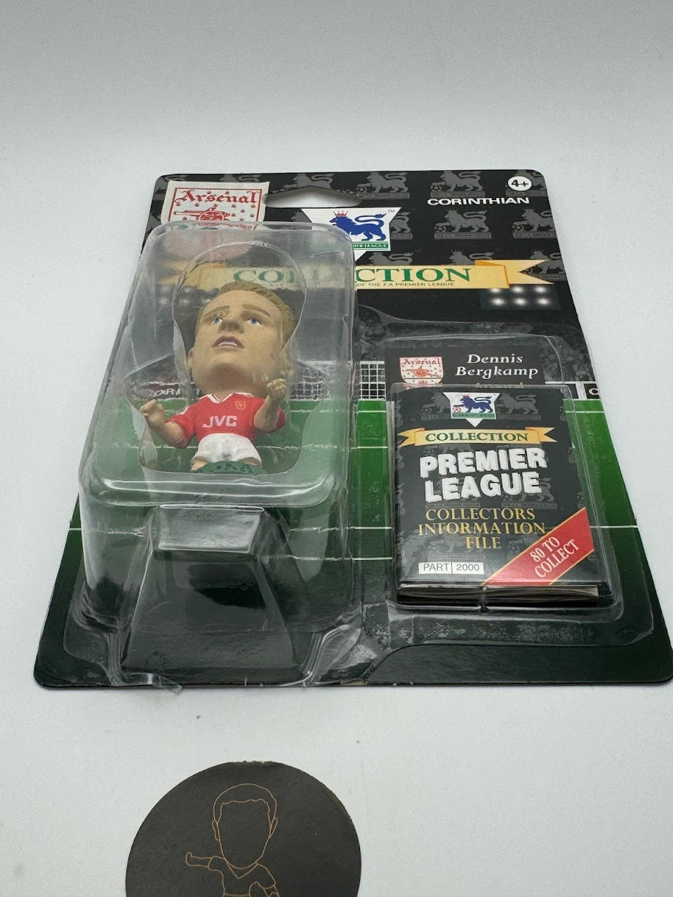 Dennis Bergkamp - CORINTHIAN HEADLINERS BLISTER - Arsenal - PL102 B