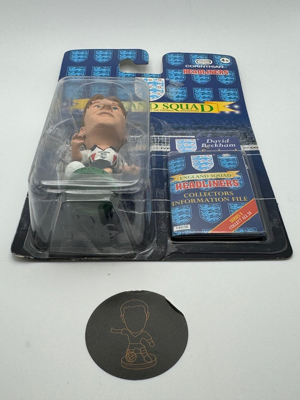 David Beckham - CORINTHIAN HEADLINERS BLISTER - England - E80