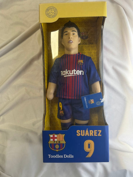 Luis Suarez - Barcelona - Soft Toy Figure - Toodles Dolls Collectable Football Figure Sports Doll