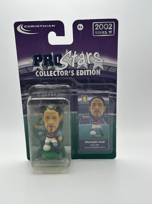 Moustapha Hadji ProStars Corinthian Figure : Aston Villa (HOME KIT) Series 19