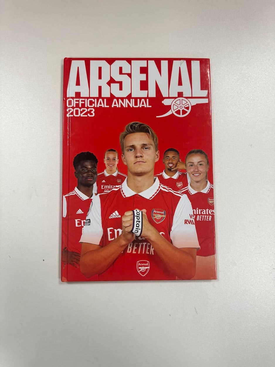 2x Official Arsenal Annuals - 2020 and 2023