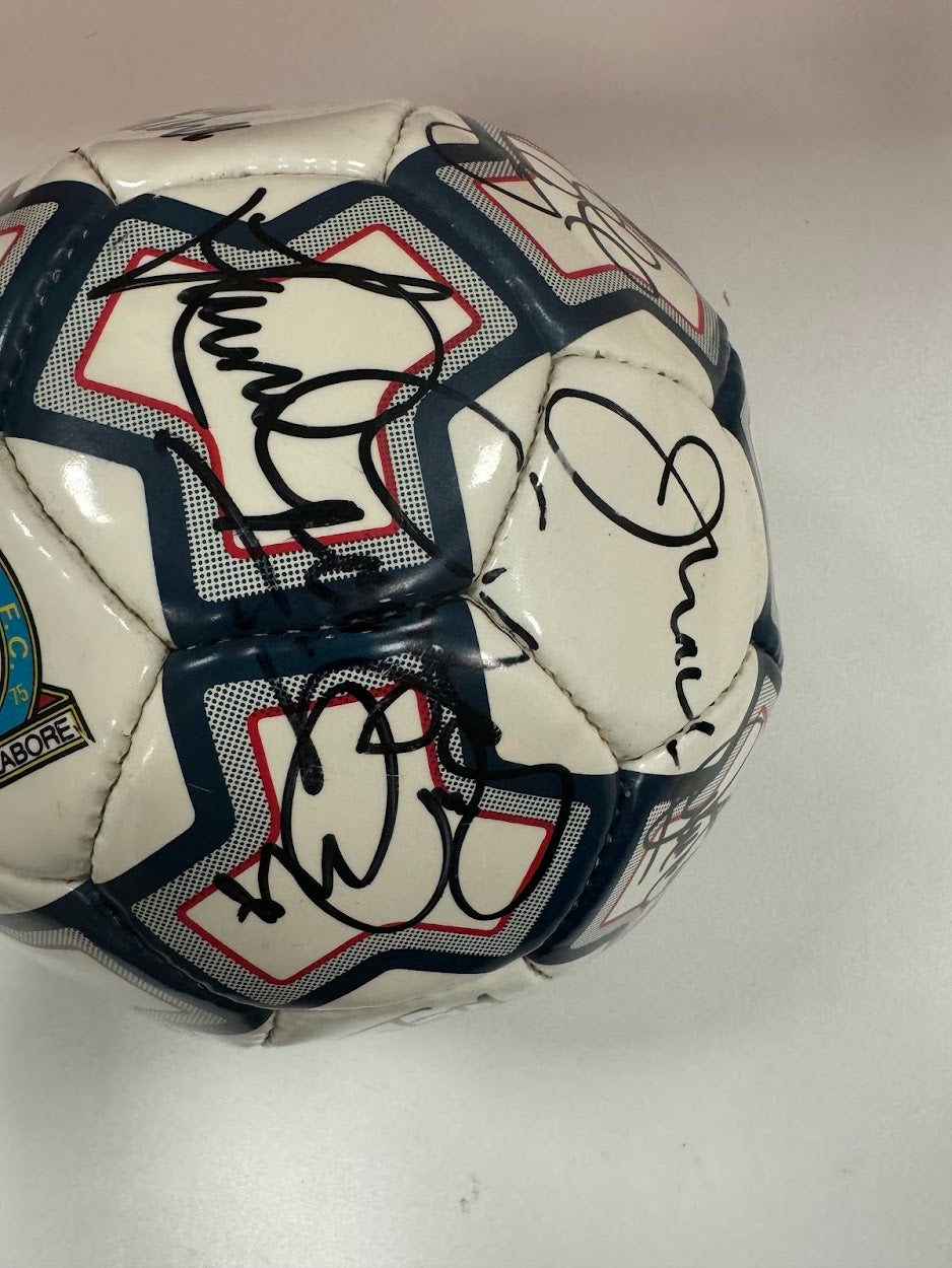 Autographed Blackburn Rovers Football (1999-2000 Season)