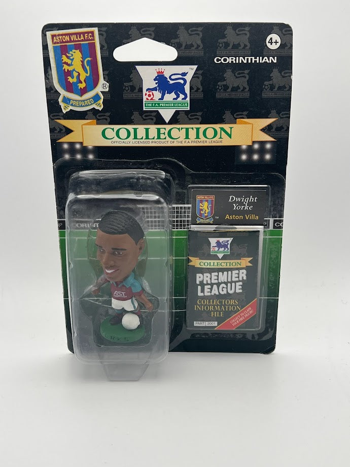 Dwight Yorke #10 Corinthian Football Figure - Aston Villa - PL43 - Collectible