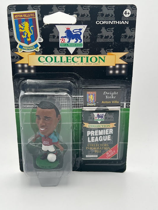 Dwight Yorke Corinthian Football Figure - Aston Villa - PL43 - Collectible