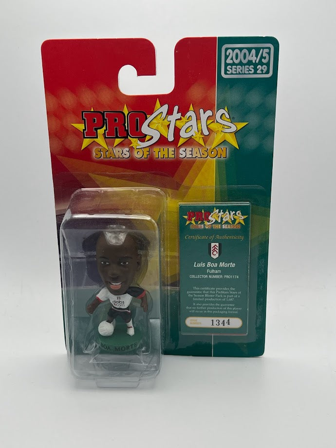 Luis Boa Morte Corinthian ProStars Football Figure - Fulham - PRO1174 - Collectible