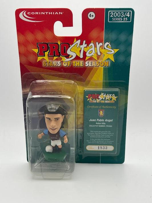 Juan Pablo Angel ProStars Corinthian Football Figure - Aston Villa - PRO995