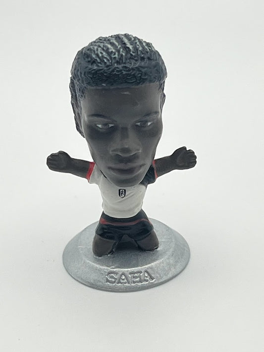 Louis Saha - Loose Fulham Corinthian Figure - MicroStars - Silver Base MC1655