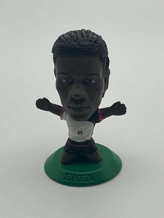 Louis Saha - Loose Fulham Corinthian Figure - MicroStars - Green Base MC1447