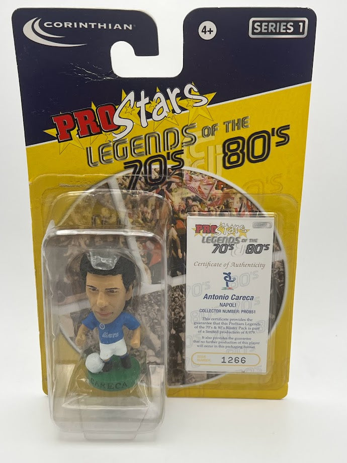 ANTONIO CARECA Corinthian Football Figure - NAPOLI - PRO851 - 70s & 80s Legends - Collectible