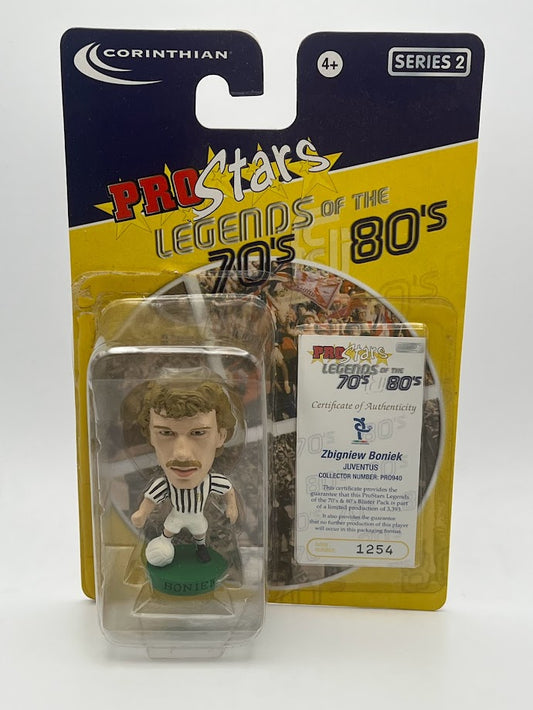 Zbigniew Boniek Corinthian Football Figure - Juventus - PRO940 - 70s & 80s Legends - Collectible