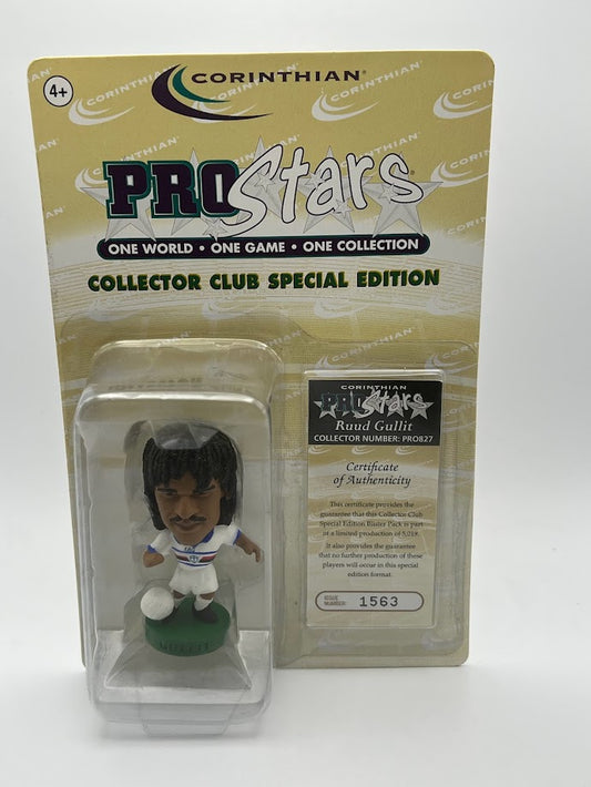 RUUD GULLIT Corinthian Football Figure - SAMPDORIA - PRO827 - ProStars Collector Club