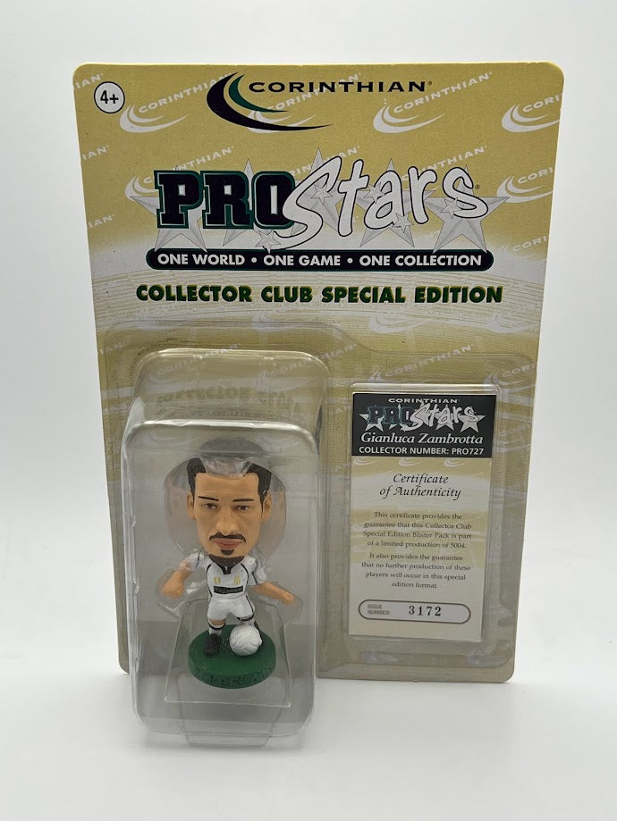 Gianluca Zambrotta Corinthian Football Figure - Juventus Away - PRO727 - Collectible