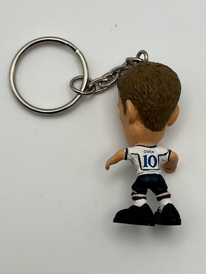 Michael Owen Keyring - Loose England Corinthian Figure Keyring - MicroStars