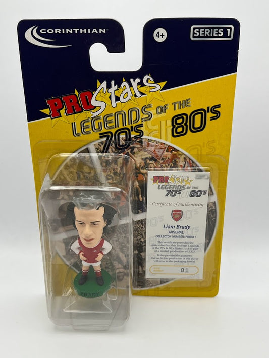 LIAM BRADY - Corinthian Football Figure - ARSENAL - PRO841 - 70s & 80s Legends - Collectible