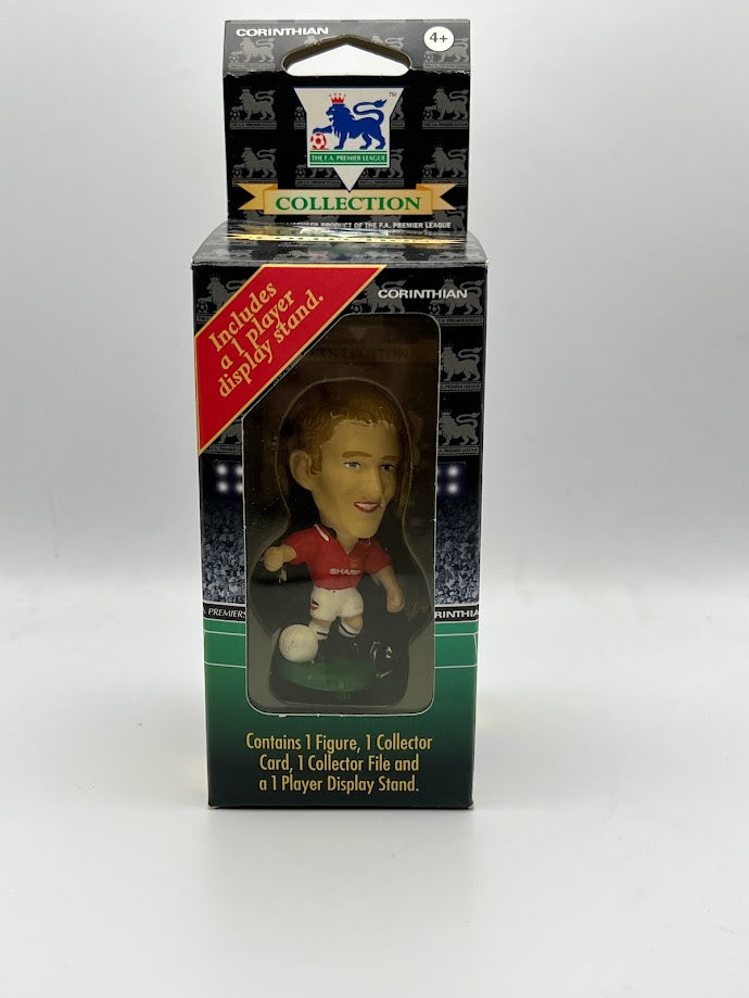 NICKY BUTT - Corinthian Figure with Display Stand - MANCHESTER UNITED 1995 - PL281