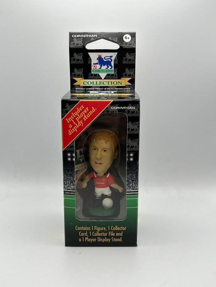 Paul Scholes - Corinthian Figure with Display Stand - MANCHESTER UNITED 1995 - PL321