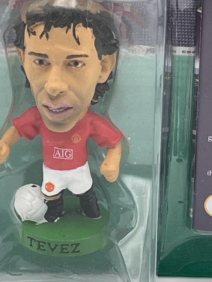 Carlos Tevez - ProStars Corinthian Football Figure - Manchester United - PRO1717