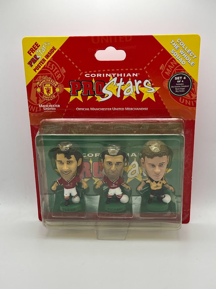 Manchester United Multi Pack -  3 Pack 1 Manchester United Corinthian Football Figures - Set 4 of 4