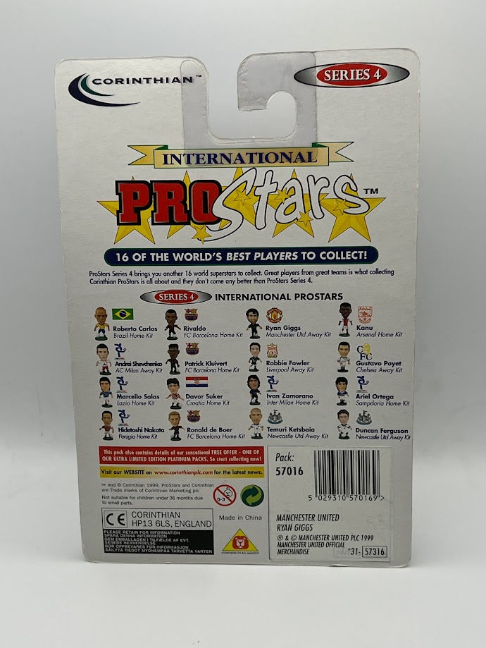 Ryan Giggs - Corinthian ProStars Series 4 - Manchester United - PRO094 - Unopened