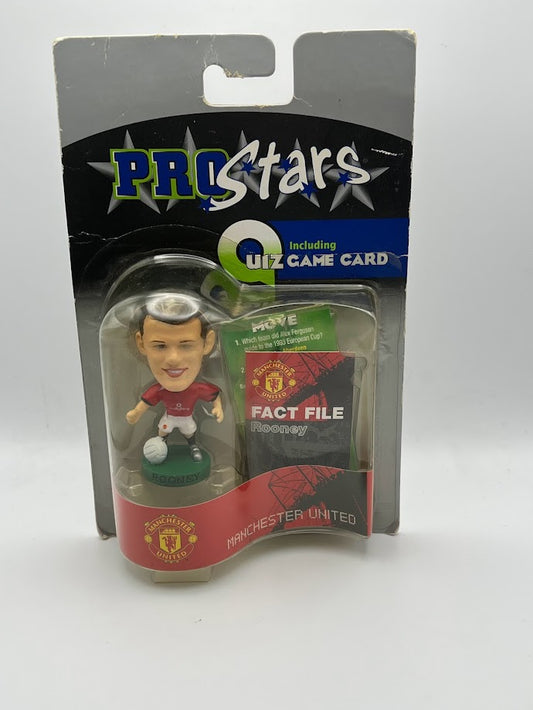 Wayne Rooney - Corinthian ProStars Football Figure - Manchester United - PR004 - Collectible - Quiz Game