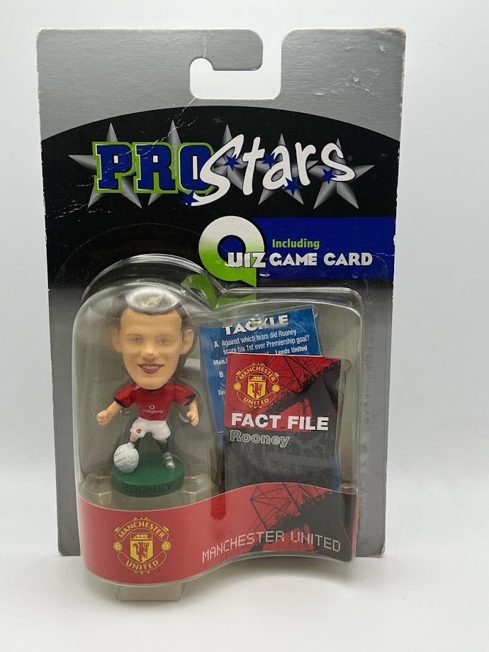 Wayne Rooney - Corinthian ProStars Football Figure - Manchester United - PR004 - Collectible - Quiz Game