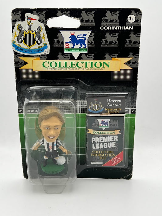 WARREN BARTON - CORINTHIAN HEADLINERS BLISTER - NEWCASTLE UNITED - PL107